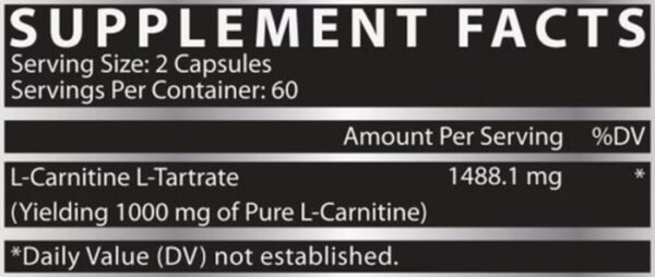 L- CARNITINE 1000 - Image 2